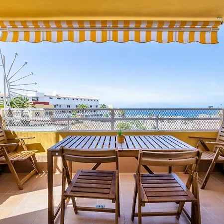 Great Ocean View Torviscas Beach Home By Lovetenerife